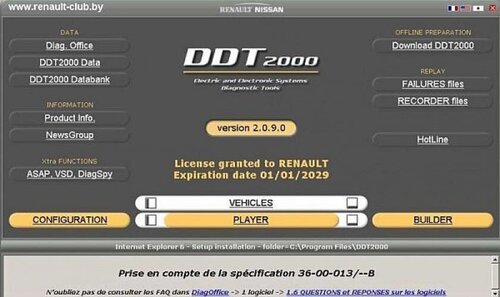 More information about "Renault DDT2000 Bases 11.2021Year/Release Date: 2021"
