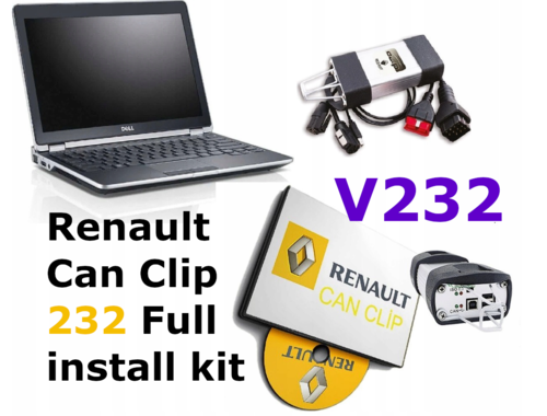 More information about "Renault Can Clip 232 Full install kit + KEYGEN"