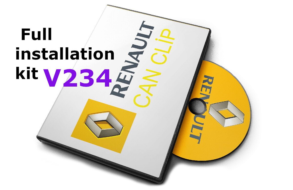 More information about "Renault Can Clip v234 Full installation kit"