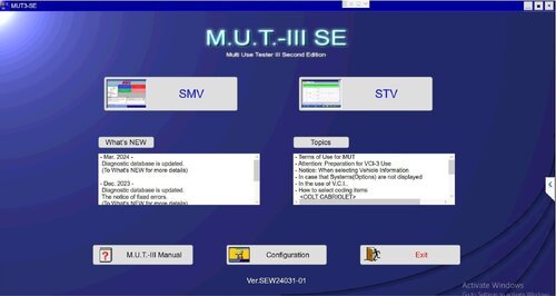 More information about "Mitsubishi MUT-III 24031"