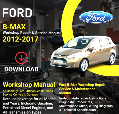 More information about "Workshop Manual Ford B-Max (2012-2017) (EN)"