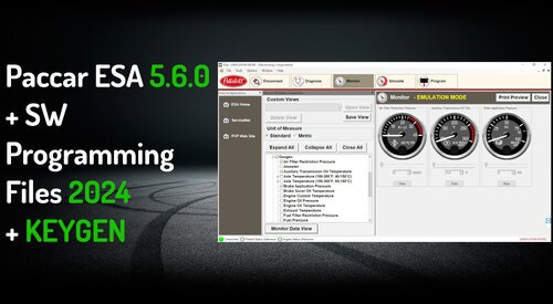 More information about "Paccar ESA 5.6.0 + SW Programming Files 2024 + KG"