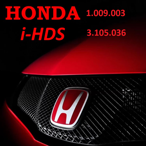 More information about "Honda HDS 3.105.036 + i-HDS 1.009.001 Full​"