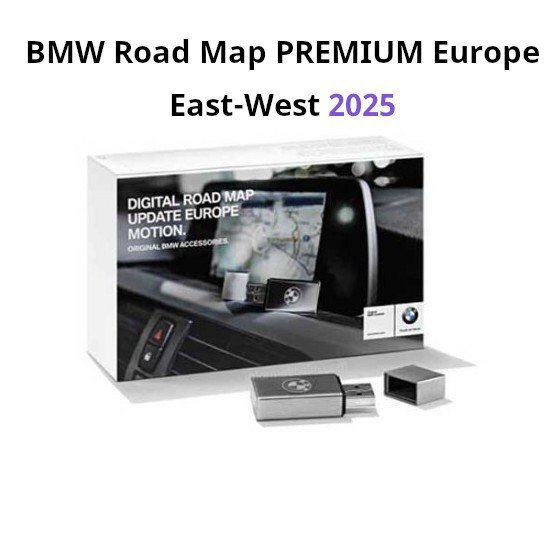 BMW Road Map PREMIUM Europe East-West 2025​
