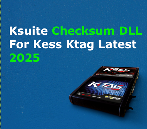More information about "Ksuite Checksum DLL For Kess Ktag Latest 2025"
