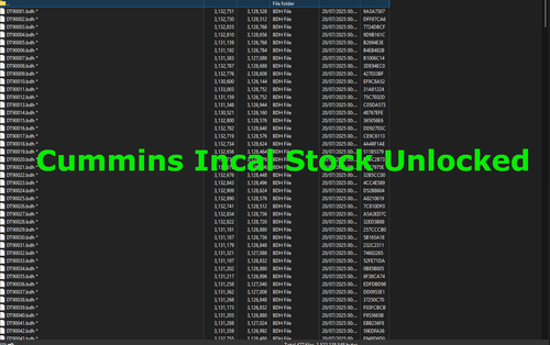 More information about "Cummins Incal Stock Unlocked"