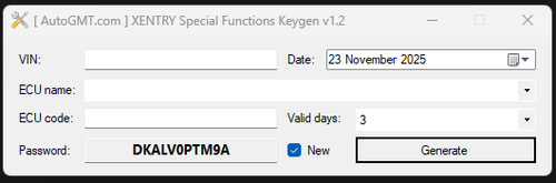 More information about "XENTRY Special Functions Keygen v1.2"
