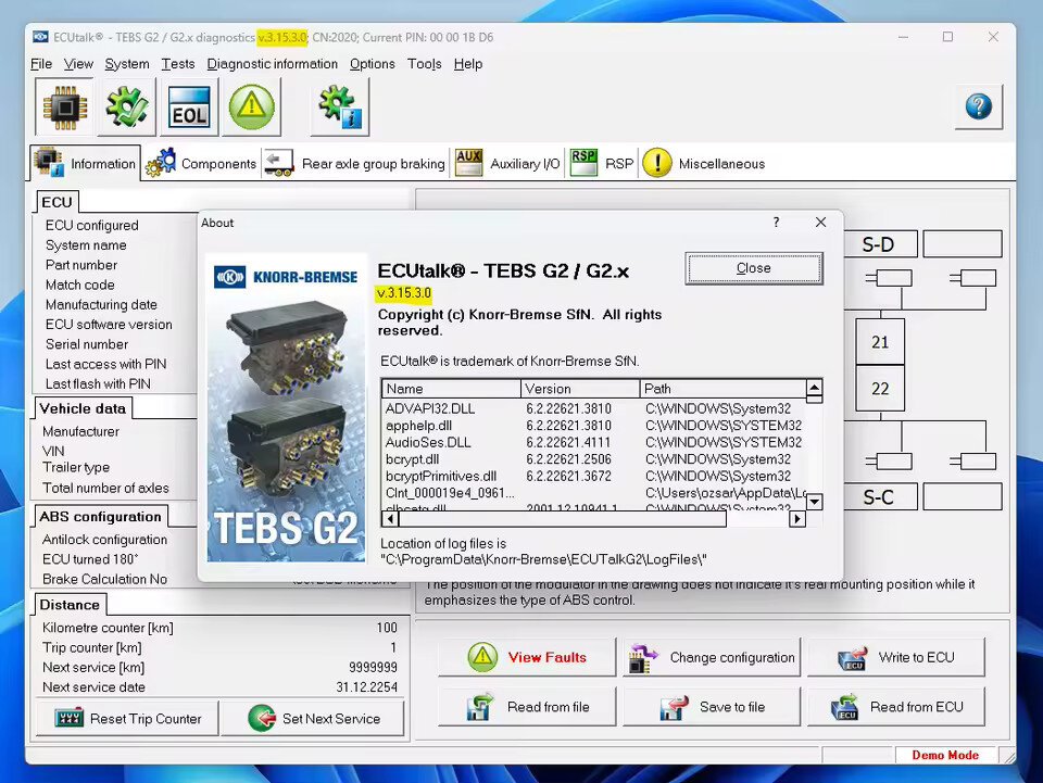 KNORR-BREMSE DIAGNOSTICS SYSTEMS 07.2025