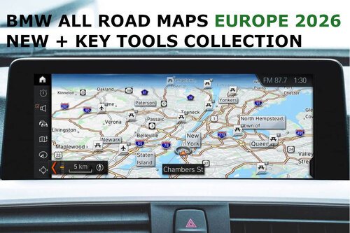 More information about "BMW ALL ROAD MAPS EUROPE 2026 NEW + KEY TOOLS COLLECTION"