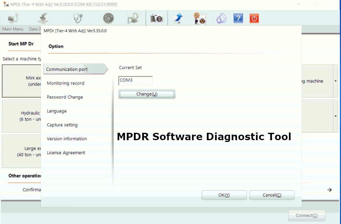 MPDR Software Diagnostic Tool