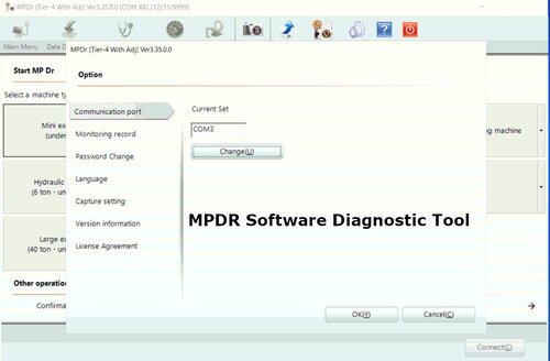 More information about "MPDR Software Diagnostic Tool"