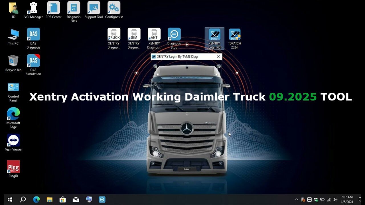 Xentry Activation Working Daimler Truck 09.2025 TOOL