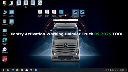 More information about "Xentry Activation Working Daimler Truck 09.2025 TOOL"