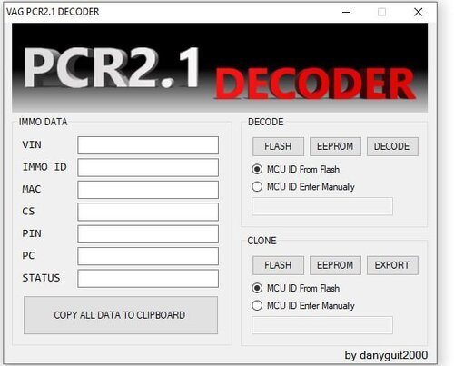 More information about "PCR 2.1 decoder"