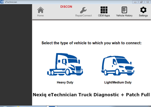More information about "Nexiq eTechnician Truck Diagnostic + Patch Full"