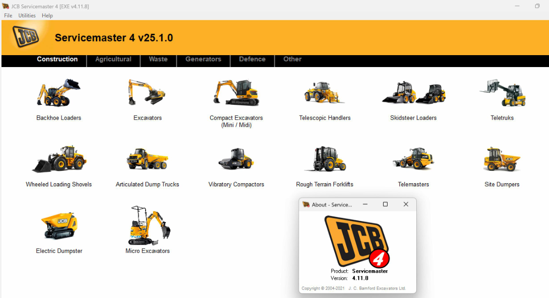 JCB SERVICEMASTER 4 V25.1.0 FULL