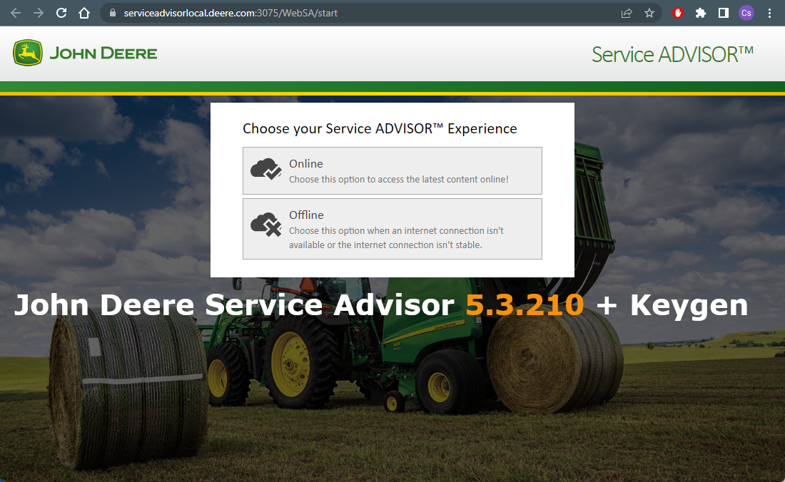 John Deere Service Advisor 5.3.210 + Keygen