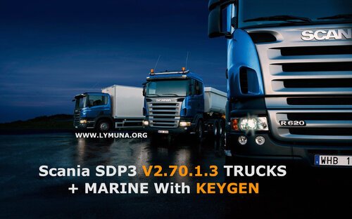 More information about "Scania SDP3 V2.70.1.3 TRUCKS + MARINE With KEYGEN"