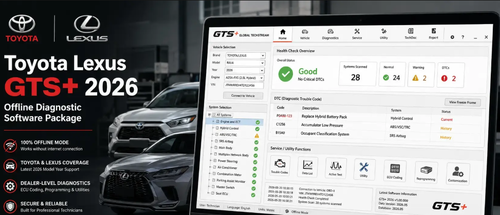 More information about "Toyota Lexus GTS+ 2026 Offline Diagnostic Software"