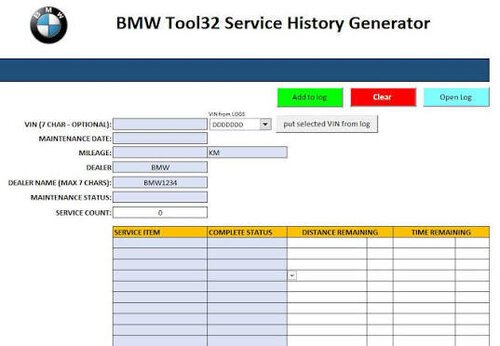 More information about "Tool32 Service History Generator"
